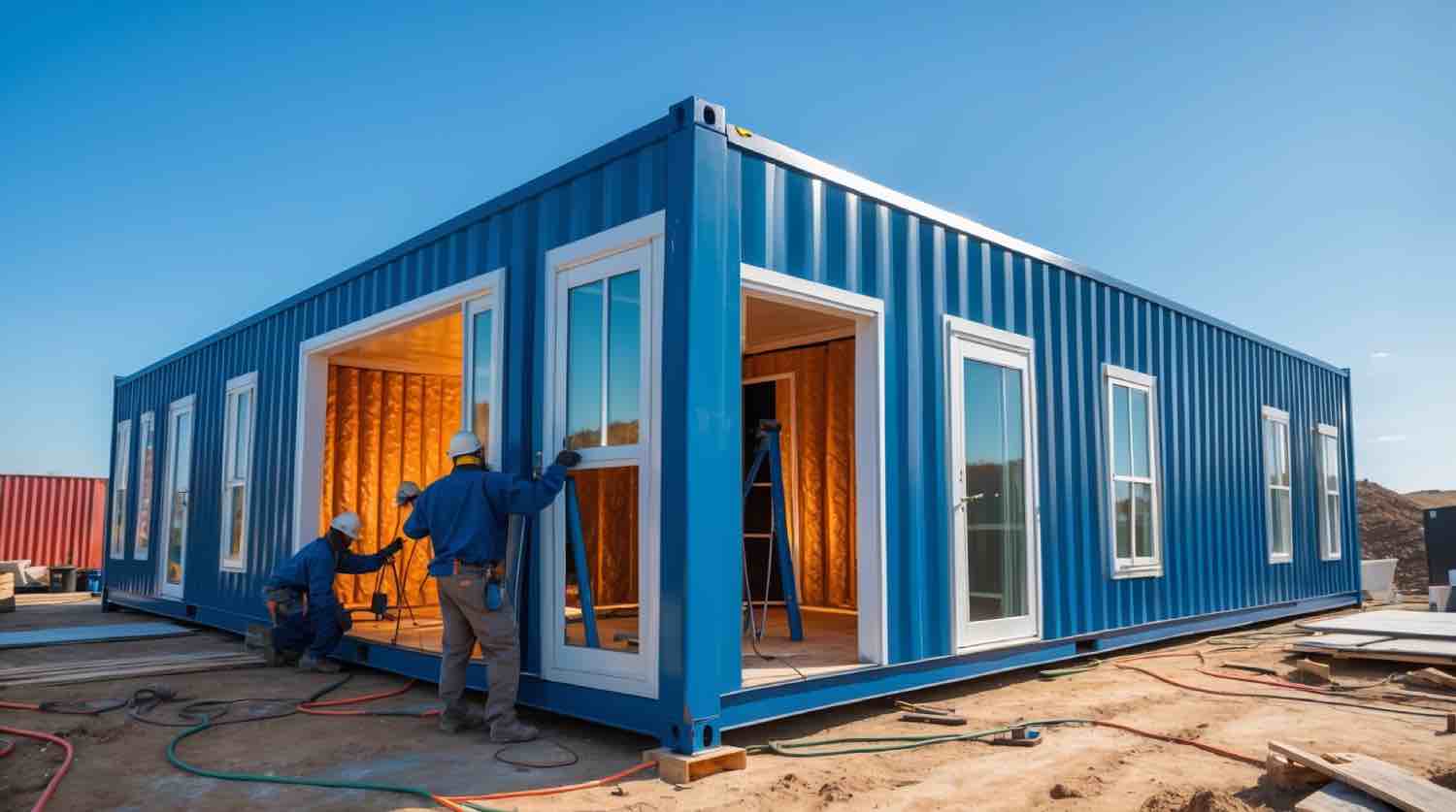 Construction en conteneurs